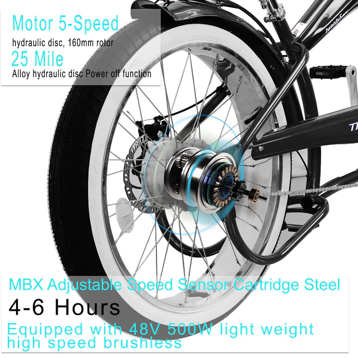 Electric Bike Tracer Twenty5 GTS Motor