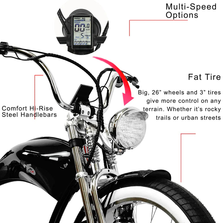 Electric Bike Tracer Twenty5 GTS Speedometer