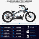 Electric Bike Tracer Chico Dimensions