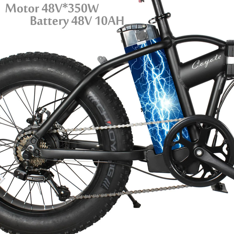 Coyote connect folding electric bike spares shop