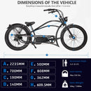 Electric Bike Tracer Legend Dimensions