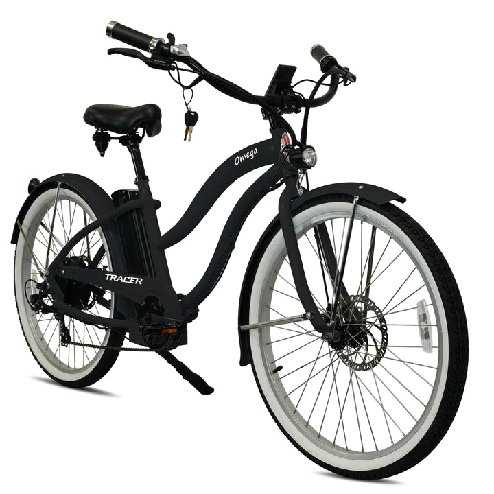 Electric Bike Tracer Omega Womens Black Right Front