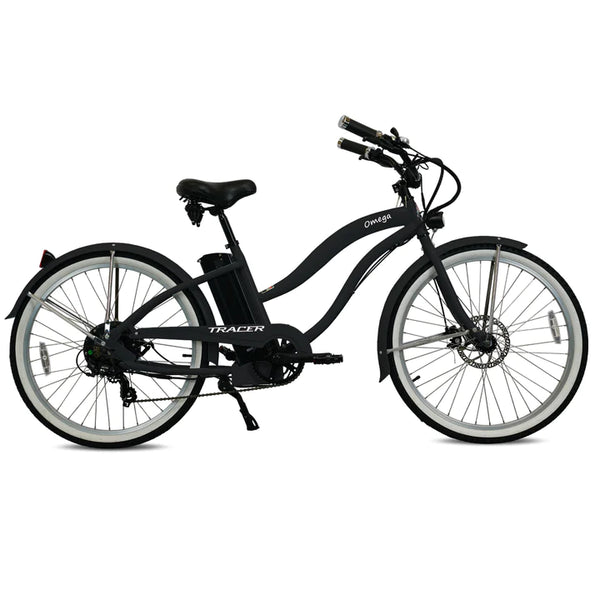 Tracer 500W 26" Omega Women's Beach Cruiser Electric Bike Tracer 500W 26" Omega Women's Beach Cruiser Electric Bike