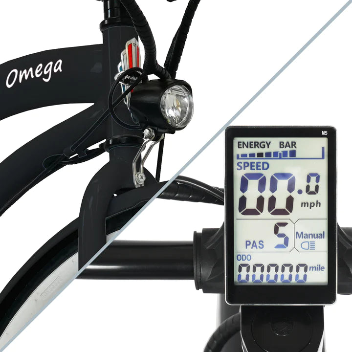 Electric Bike Tracer Omega Womens Speedometer