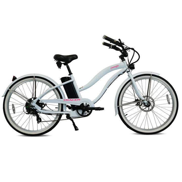 Electric Bike Tracer Omega Womens White Right