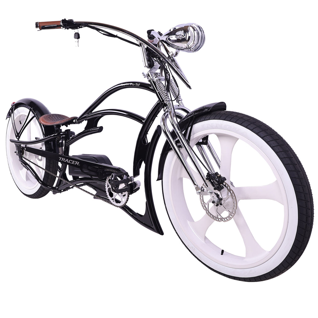 Stretch Mini Raptor Tracer 800W 48V Raptor Pro DS Chopper Stretch Cruiser Fat Tire Electri