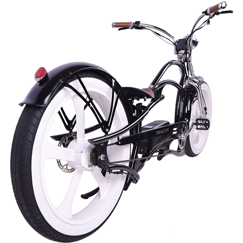 Stretch Mini Raptor Tracer 800W Raptor Pro DS Chopper Stretch Cruiser Electric Bike