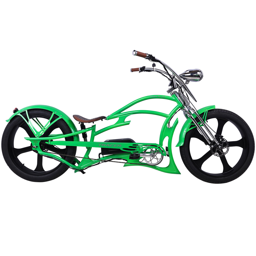 Stretch Mini Raptor Tracer 800W Raptor Pro DS Chopper Stretch Cruiser Electric Bike