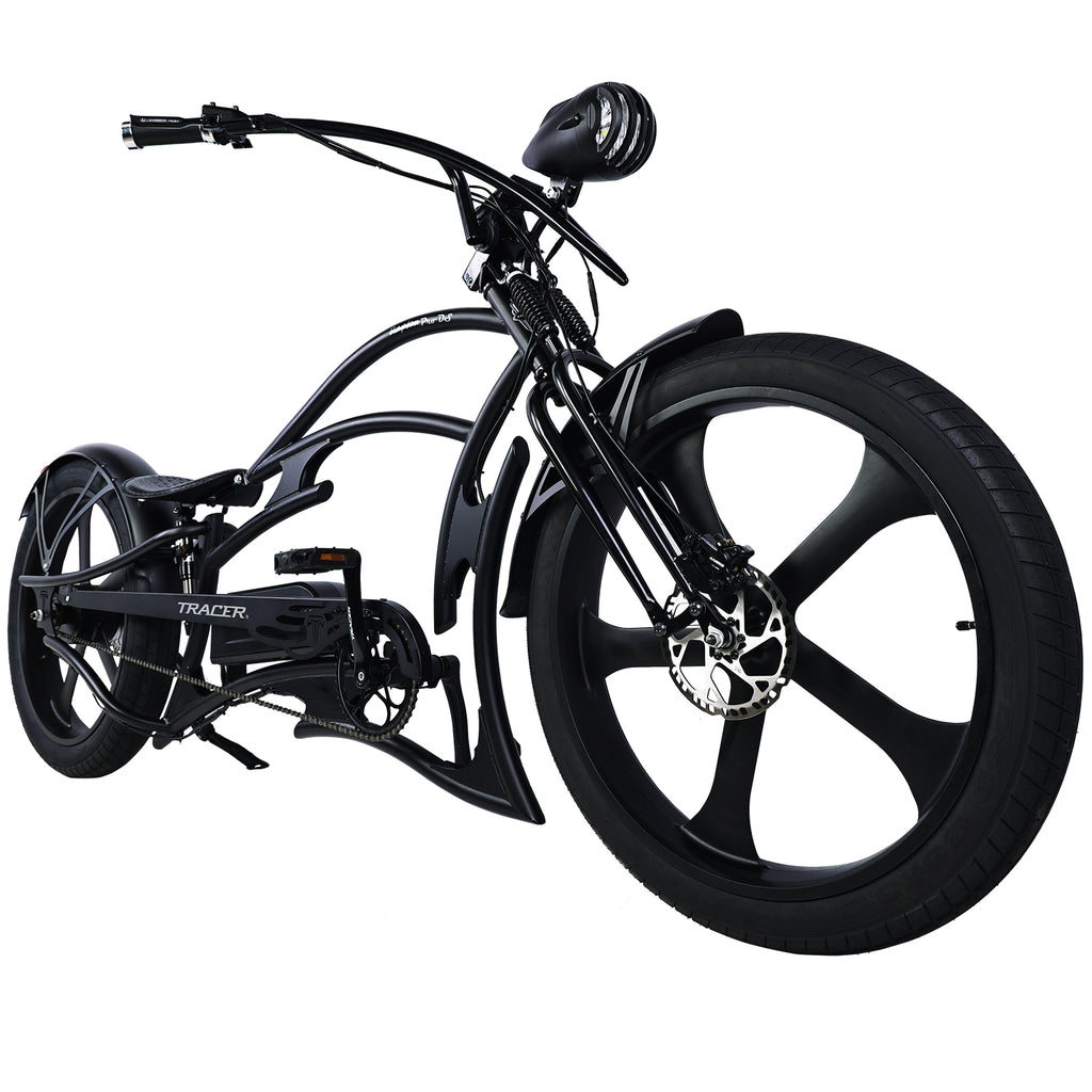 Tracer 800W 48V Raptor Pro DS Chopper Stretch Cruiser Fat Tire Electri