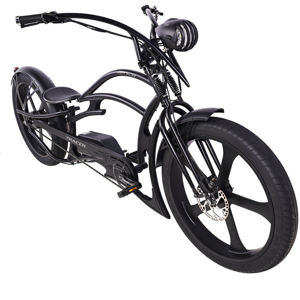 Stretch Mini Raptor Tracer 800W Raptor Pro DS Chopper Stretch Cruiser Electric Bike