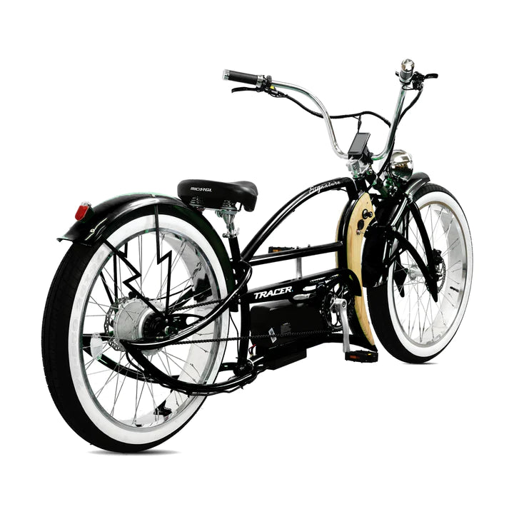 Electric Bike Tracer Black Right Rear