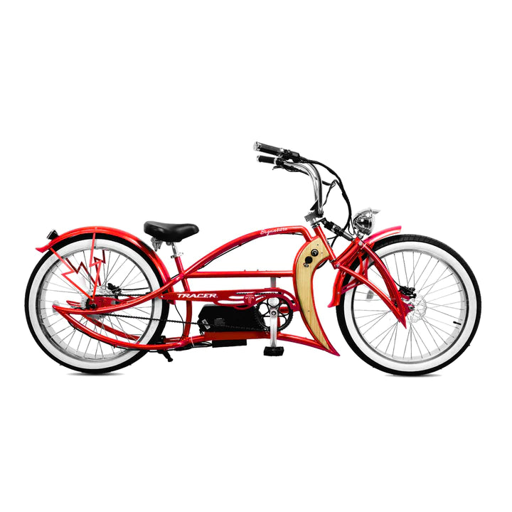 Electric Bike Tracer Signature Red Right