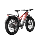 Electric Bike Vanpowers Grand Teton Pro Red Right Rear