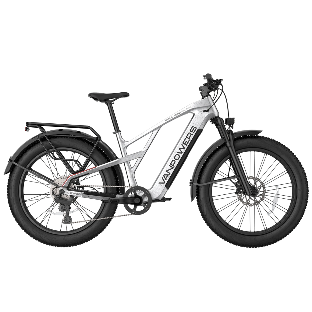 Vanpowers 750W Grand Teton Pro All-Terrain Fat Tire Mountain Electric Vanpowers 750W Grand Teton Pro All-Terrain Fat Tire Mountain Electric