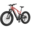 Electric Bike Vanpowers Grand Teton Ultra Red Left Front