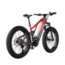Electric Bike Vanpowers Grand Teton Ultra Red Right Rear