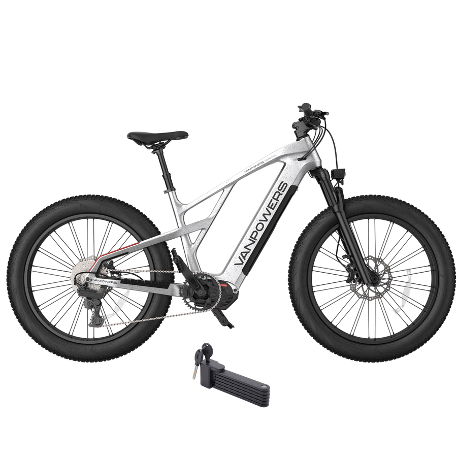 Vanpowers 500W 48V Grand Teton Ultra All-Terrain Fat Tire Mountain Electric Bike