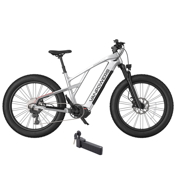 Vanpowers 500W 48V Grand Teton Ultra All-Terrain Fat Tire Mountain Electric Bike Vanpowers 500W 48V Grand Teton Ultra All-Terrain Fat Tire Mountain Electric Bike