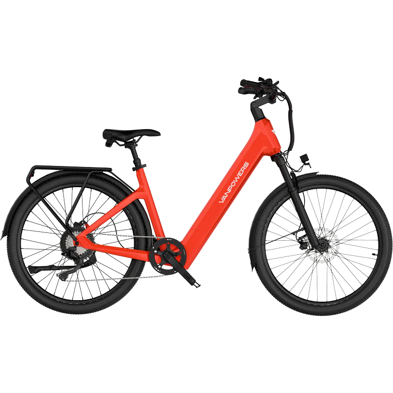 urban glide bike Vanpowers 500W UrbanGlide-Pro Step-Thru Commuting Electric Bike