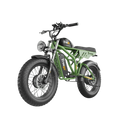 Electric Bike Freego Flash 3 Pro Green Left