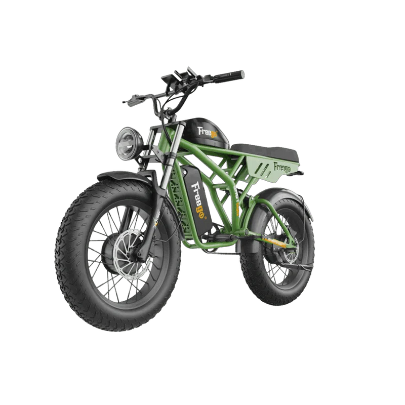 Electric Bike Freego Flash 3 Pro Green Left