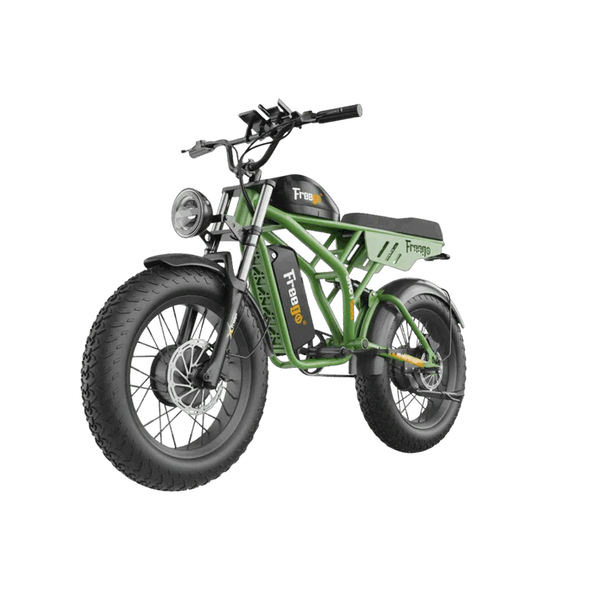 Electric Bike Freego Flash F3 Pro Green Left 1