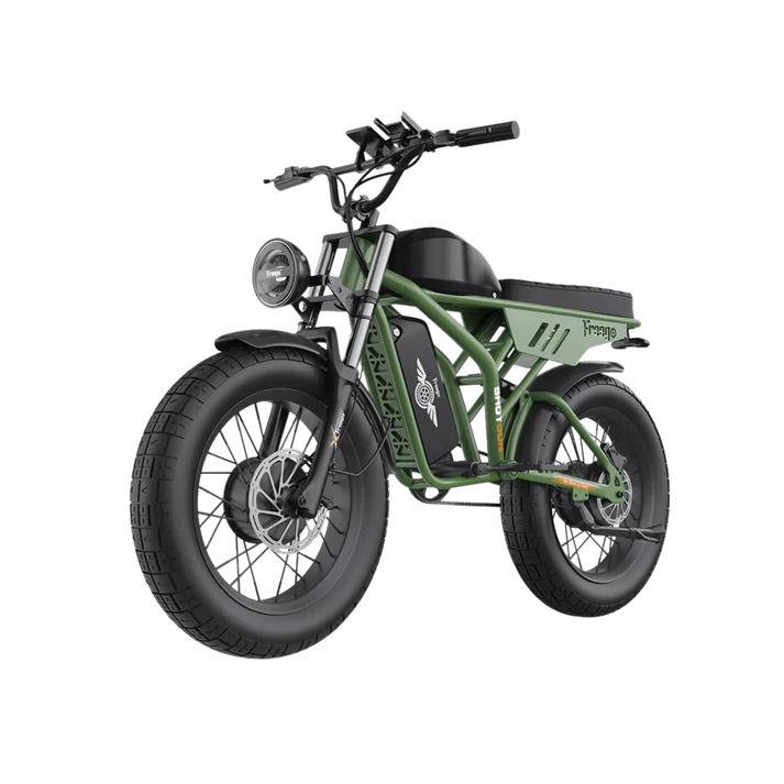 Electric Bike Freego Flash F3 Pro Green Left 