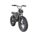 Electric Bike Freego S1 Cafe Racer Black Front