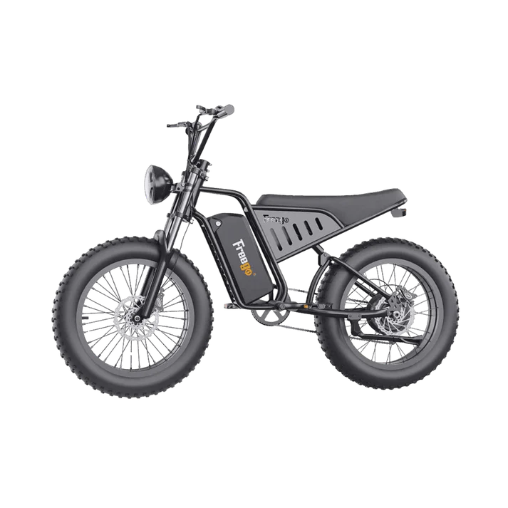 Electric Bike Freego S1 Cafe Racer Black Left 1