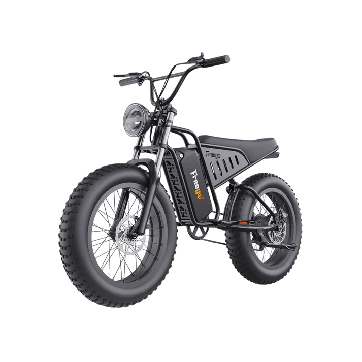 Electric Bike Freego S1 Cafe Racer Black Left
