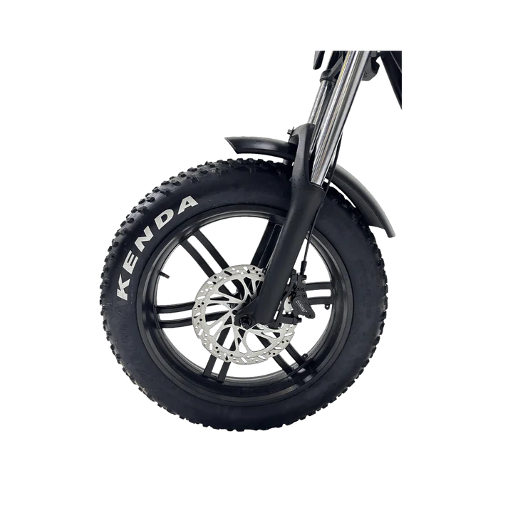 Electric Bike Freego Shotgun Prime F2  Pro Max Black Front Wheel