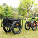 Electric Bike Addmotor Citytan with trailer
