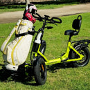 Electric Bike Addmotor SpytanX carrying golf bag