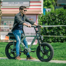Electric Bike Eunorau Flash Powerful drive man in park