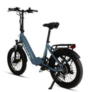 Electric Bike Eunorau META Foldable Step-Thru Blue back