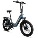 Electric Bike Eunorau META Foldable Step-Thru Blue front