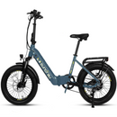 Electric Bike Eunorau META Foldable Step-Thru Blue left