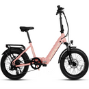 Electric Bike Eunorau META Foldable Step-Thru Pink
