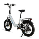 Electric Bike Eunorau META Foldable Step-Thru White back
