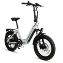 Electric Bike Eunorau META Foldable Step-Thru White front