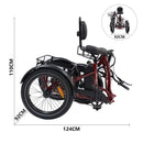 Electric Bike Eunorau ONE-TRIKE Dimension folded