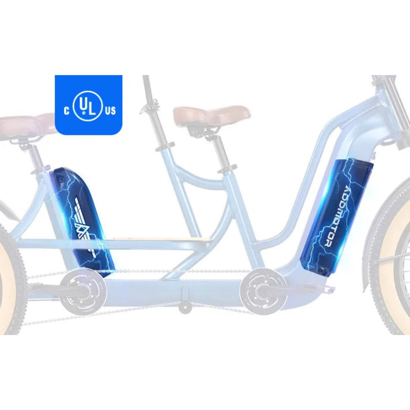 Addmotor M-380 Tandem eTrike – Dual Rider Electric Trike
