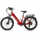 Electric Bike  Eunorau META Step-Thru Red Left