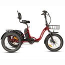 Electric Bike Eunorau ONE-TRIKE Deep Crimson