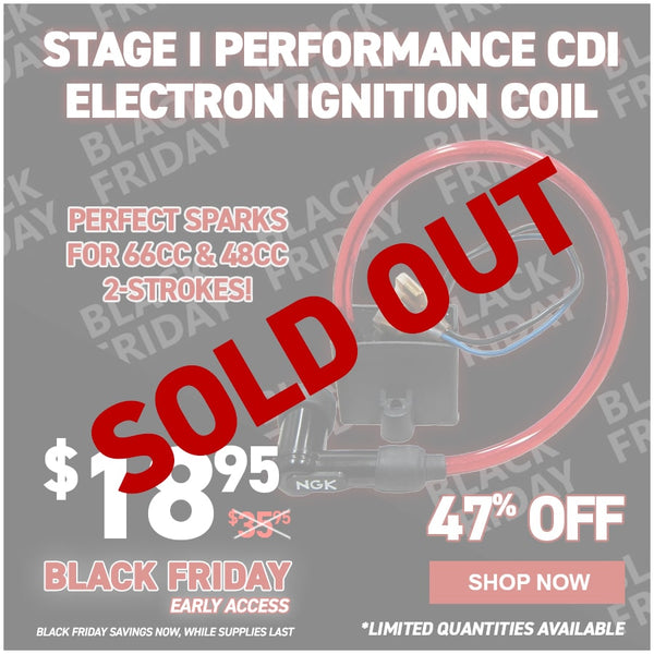 Stage I Performance CDI Electron Ignition Coil