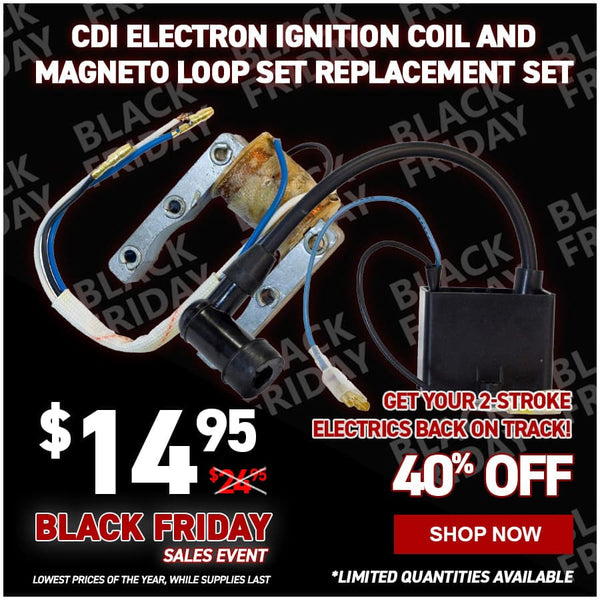 CDI Electron Ignition Coil and Magneto Loop Set Replacement Set