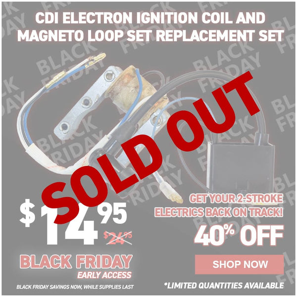 CDI Electron Ignition Coil and Magneto Loop Set Replacement Set
