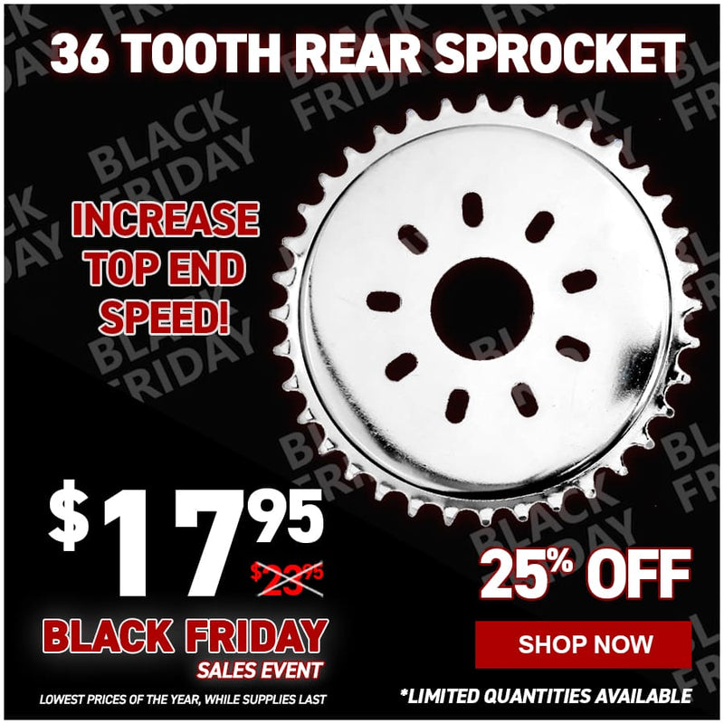 36 Tooth Rear Sprocket