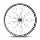 26" Fat Tire Beach Cruiser Wheel - Silver - Front Wheel Only