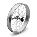 26" Fat Tire Coaster Brake Beach Cruiser Wheel - Silver - Rear Wheel Only